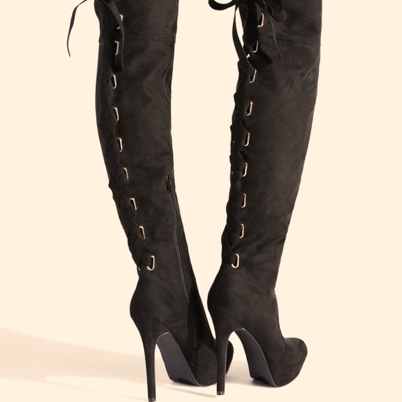 Shoe Dazzle Over-the-Knee Boot - Picture 2 of 6
